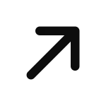 Arrow Right Up SVG Icon